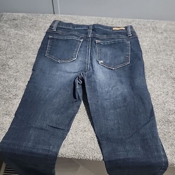 Craft Denim - True Craft Denim Jeans Womens Juniors 7 Blue High Rise Skinny Stretch